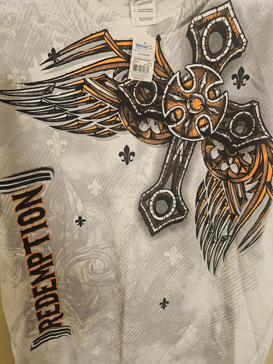Shirt brand new with tags redemption wing t shirt