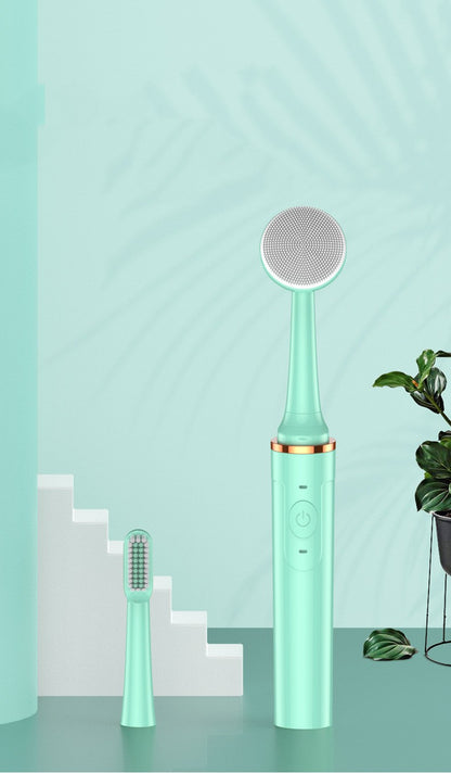 Electric Toothbrush Adult Waterproof Automatic Tooth Brushing Device Soft Sonic 