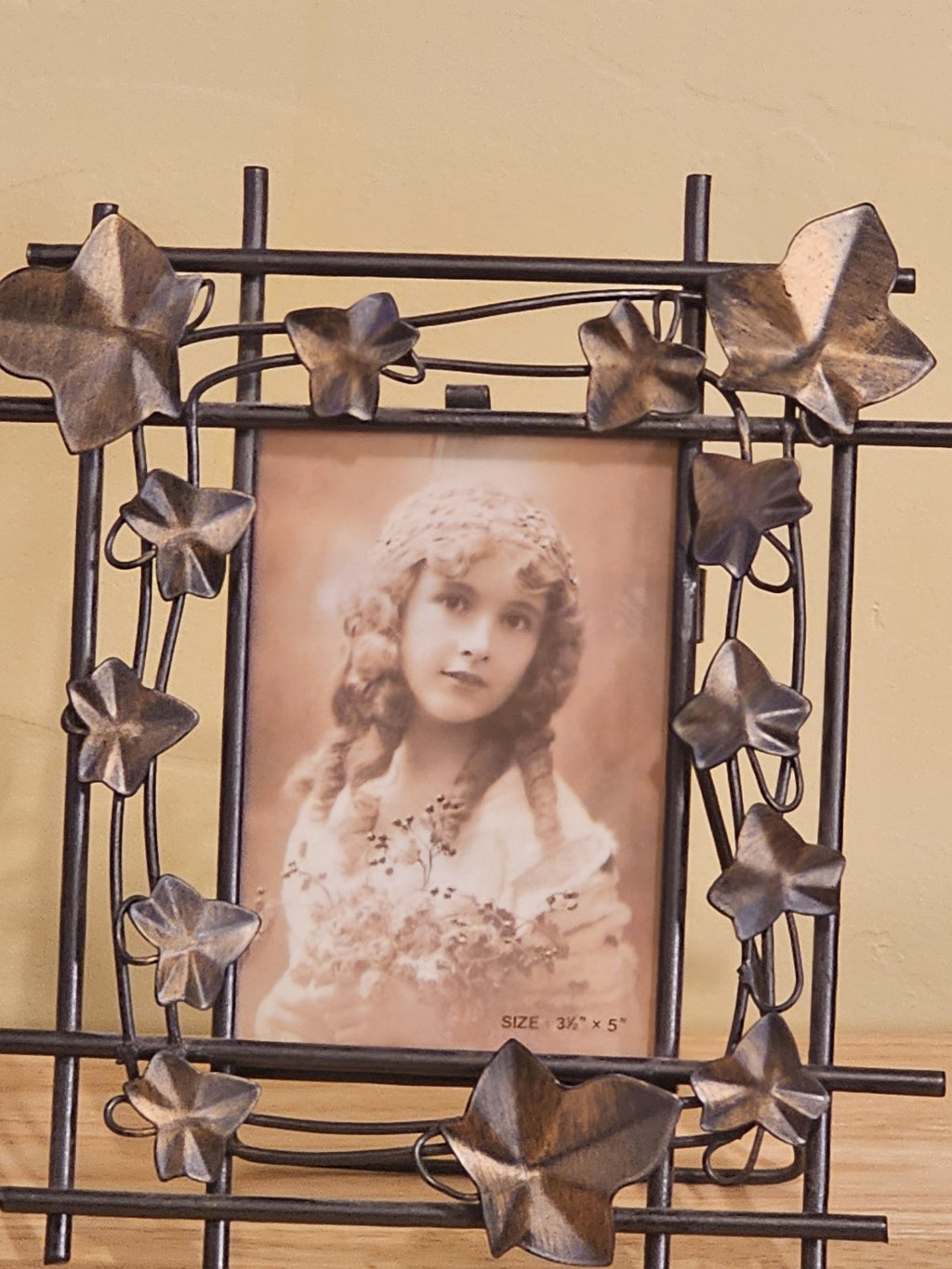 Misc Metal Vine and Leaf picture frame 5x7