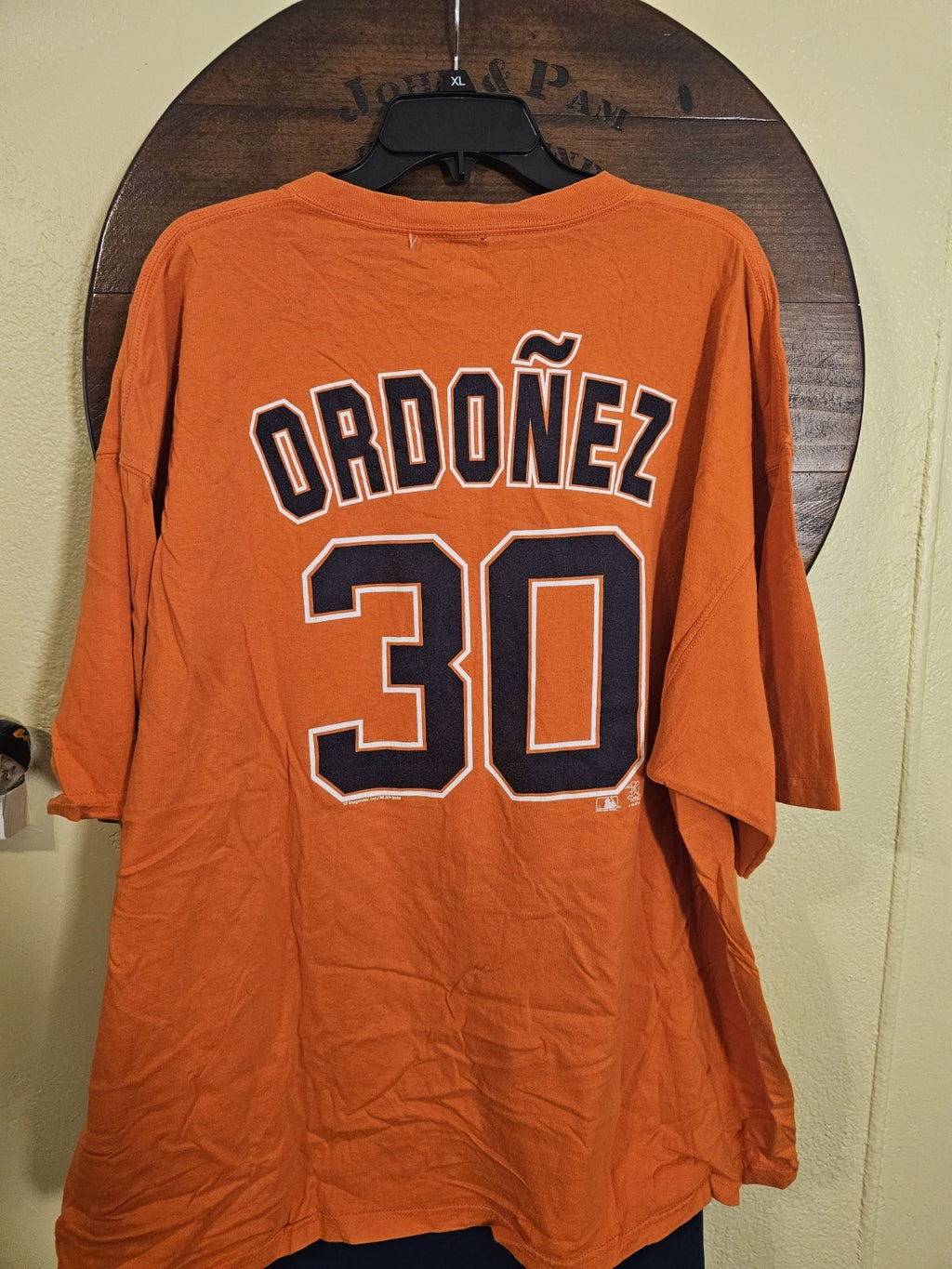 T-Shirt Detroit Tigers #30 3X  Ordanez