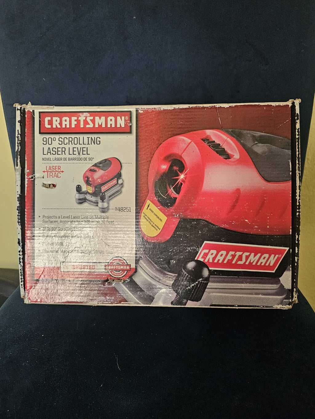Misc Scrolling Laser Level 90o Craftsman 5-way mounting
