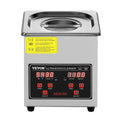 Ultrasonic Cleaner With Digital Timer & Heater, Professional UltraSonic Jewelry Cleaner, Stainless Steel Heated Cleaning Machine For Glasses Watch Rings Small Parts Circuit Board 2L