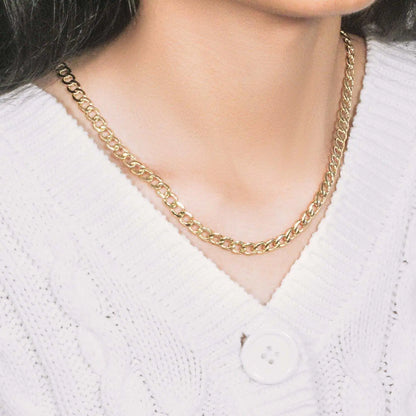14k Yellow Gold Curb Chain (6.20 mm)