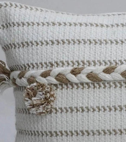 Handwoven Throw Pillow Cover
