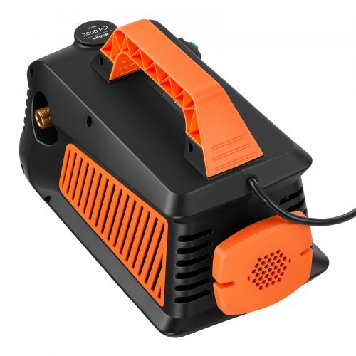 Electric Pressure Washer, 2000 Max PSI 1.59 Max GPM, Portable Power Washer with 4 Nozzles, Metal Extension Wand, Built-in Carry Handle, Compact & Flexible for  Cars,Driveways,Patios,Fences,Home