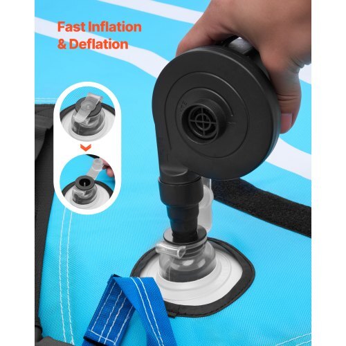 Towable Tubes for Boating, 3-Rider Inflatable Towable Tube for Boat to Pull, 510 lbs Capacity Water Sports Boating Tubes - with Full Nylon Cover, Dual Tow Points, Safety Valve & Padded Handles