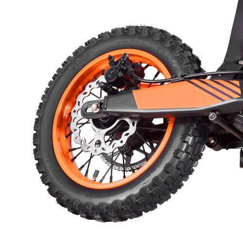 Electric Dirt Bike for Teens Adults, 2000W Motor, 31 MPH Speed, 31 Miles Max Range, 48V 22.5Ah Battery, Off-Road Motorcycle with Light, Display, Dual Suspension & Hydraulic Brakes for Age 14+