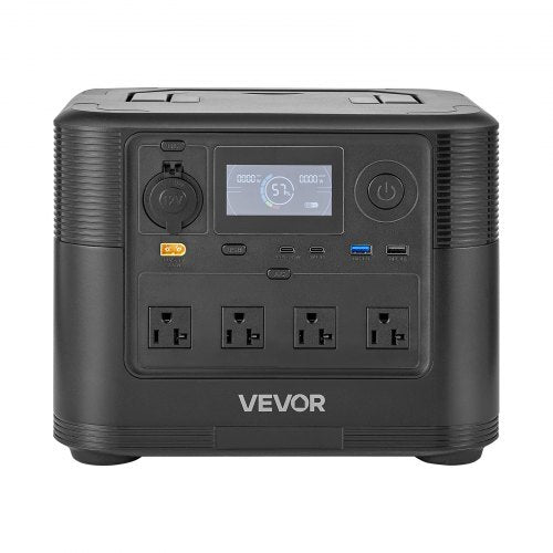 Portable Power Station, 1800W Solar Generator Power Station, 1008Wh LiFePO4 Battery Backup with 9 Output Ports for for Home Emergency, Outdoor Camping, RV Travel (Solar Panel NOT Included)