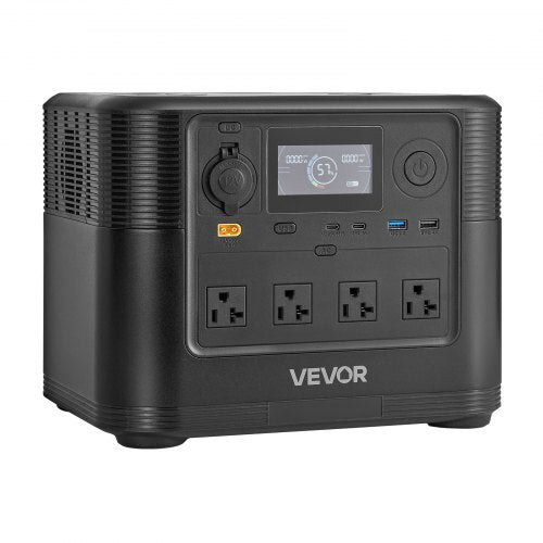 Portable Power Station, 1800W Solar Generator Power Station, 1008Wh LiFePO4 Battery Backup with 9 Output Ports for for Home Emergency, Outdoor Camping, RV Travel (Solar Panel NOT Included)