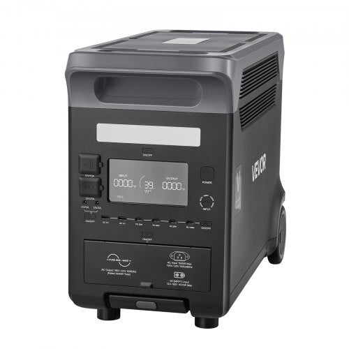 Portable Power Station, 3000W Solar Generator Power Station, 3072Wh LiFePO4 Battery Backup with 15 Output Ports for for Home Emergency, Outdoor Camping, RV Travel (Solar Panel NOT Included)