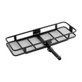 60" x 20" x 6", Hitch Cargo Carrier, 500 lbs Capacity Hitch Cargo Carrier with Cargo Net & Waterproof Cargo Bag, Folding Hitch Mount Cargo Carrier with Hitch Lock for 2" Receiver, Fit for SUVs