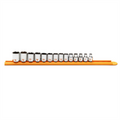 GEARWRENCH 14 Piece 3/8" Drive 6 Point Metric Hi-Viz Socket Set