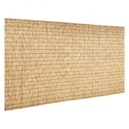 Natural Reed Fencing, 5.58 x 16.4 ft, Decorative Natural Reed Fencing Roll, Decorative Fence for Backyard Garden Divider, Privacy Screen Panel Curtain for Balcony Patio Garden Backyard Outdoor