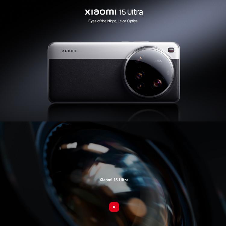 Xiaomi 15 Ultra, 12GB+256GB, 3D Ultrasonic Fingerprint, 200MP Camera, 6.73 inch Xiaomi HyperOS 2 Snapdragon 8 Elite Octa Core 3nm, NFC, Network: 5G (White)