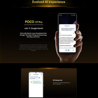 [HK Warehouse] Xiaomi POCO X7 Pro 5G Global, 12GB+512GB, In-screen Fingerprint, 6.67 inch Xiaomi HyperOS 2 MediaTek Dimensity 8400-Ultra Octa Core, NFC, Network: 5G (Black)