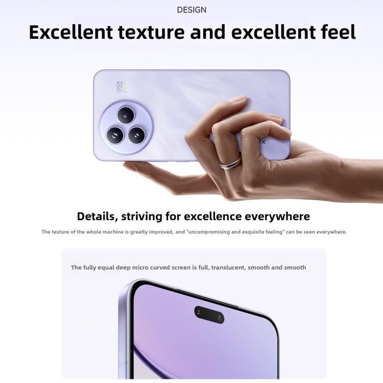 Xiaomi Civi 5 Pro, 12GB+256GB, Screen Fingerprint, 6.55 inch Xiaomi HyperOS 2 Snapdragon 8s Gen 4 Octa-Core, NFC, Network: 5G (Purple)