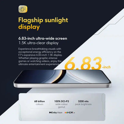 [HK Warehouse] Xiaomi POCO F7 Global, 12GB+256GB, In-screen Fingerprint, 6.83 inch Xiaomi HyperOS 2 Snapdragon 8s Gen 4 Octa Core, NFC, Network: 5G (Black)