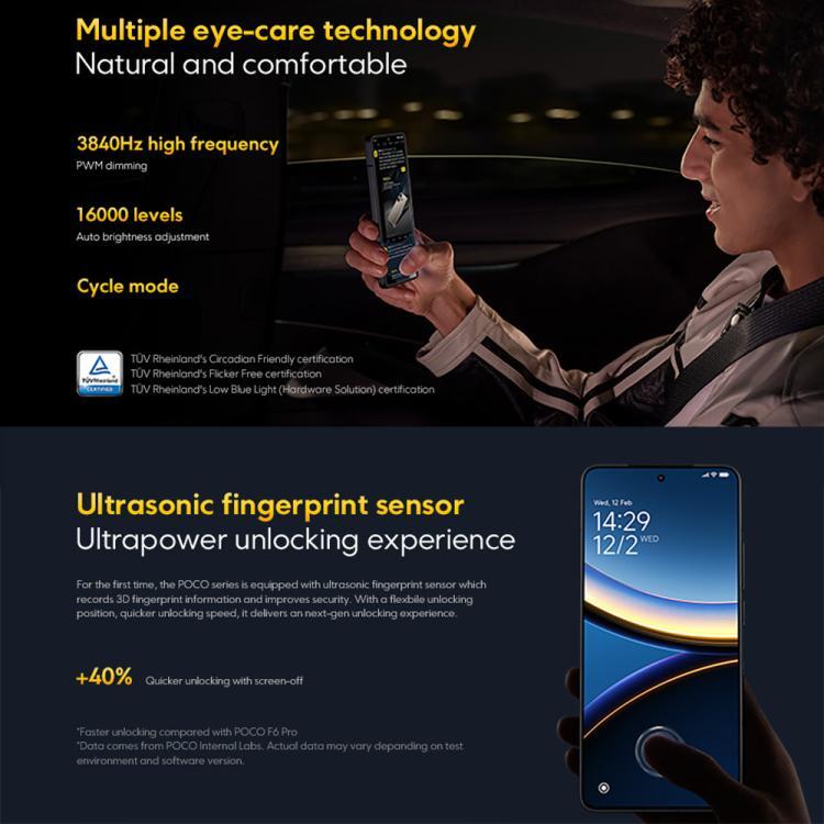 [HK Warehouse] Xiaomi POCO F7 Pro Global, 12GB+512GB, In-screen Fingerprint, 6.67 inch Xiaomi HyperOS 2 Snapdragon 8 Gen 3 Octa Core, NFC, Network: 5G (Blue)