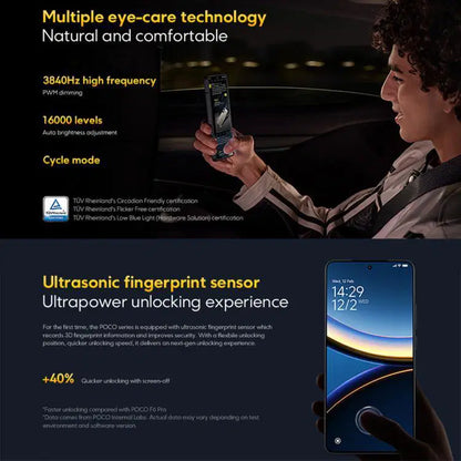 [HK Warehouse] Xiaomi POCO F7 Pro Global, 12GB+512GB, In-screen Fingerprint, 6.67 inch Xiaomi HyperOS 2 Snapdragon 8 Gen 3 Octa Core, NFC, Network: 5G (Blue)