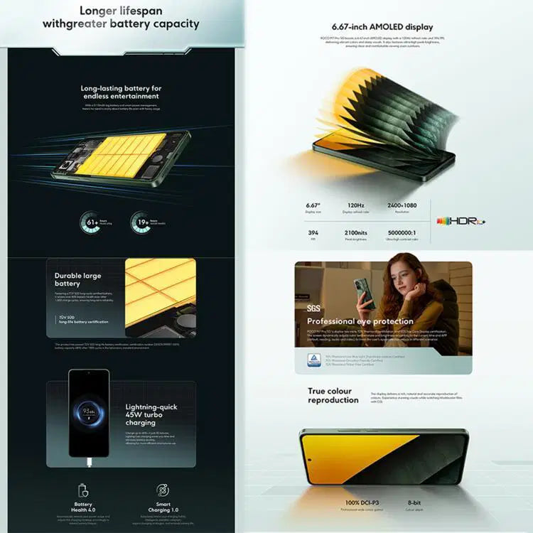[HK Warehouse] Xiaomi POCO M7 Pro 5G Global, 8GB+256GB, In-screen Fingerprint, 6.67 inch Xiaomi HyperOS 2 MediaTek Dimensity 7025-Ultra Octa Core, NFC, Network: 5G (Purple)