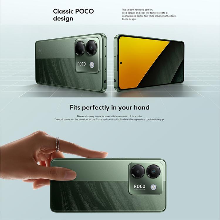 [HK Warehouse] Xiaomi POCO M7 Pro 5G Global, 12GB+512GB, In-screen Fingerprint, 6.67 inch Xiaomi HyperOS 2 MediaTek Dimensity 7025-Ultra Octa Core, NFC, Network: 5G (Black)