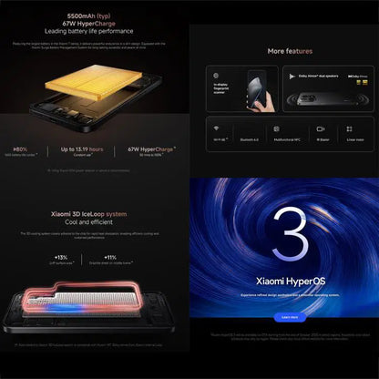 [HK Warehouse] Xiaomi 15T Global, 12GB+512GB, Screen Fingerprint, 6.83 inch Xiaomi HyperOS 2 MediaTek Dimensity 8400-Ultra Octa Core, NFC, Network: 5G (Black)