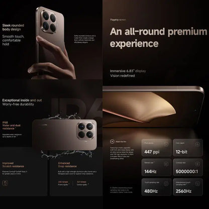 [HK Warehouse] Xiaomi 15T Pro Global, 12GB+256GB, Screen Fingerprint, 6.83 inch Xiaomi HyperOS 2 MediaTek Dimensity 9400+ Octa Core, NFC, Network: 5G (Black)