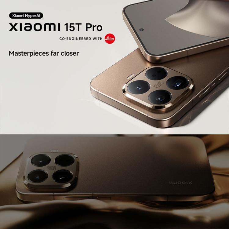 [HK Warehouse] Xiaomi 15T Pro Global, 12GB+512GB, Screen Fingerprint, 6.83 inch Xiaomi HyperOS 2 MediaTek Dimensity 9400+ Octa Core, NFC, Network: 5G (Black)