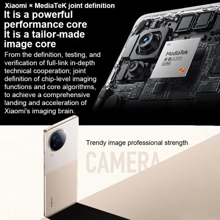 Xiaomi Civi 3 5G, 50MP Camera, 16GB+1TB, Triple Back Cameras + Dual Front Cameras, In-screen Fingerprint Identification, 4500mAh Battery, 6.55 inch MIUI 14 Dimensity 8200-Ultra Octa Core 4nm up to 3.1GHz, Network: 5G, NFC (Purple)