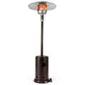 50 000 BTU Patio Propane Gas Heater with Stainless Steel Burner-Bronze - Color: Bronze