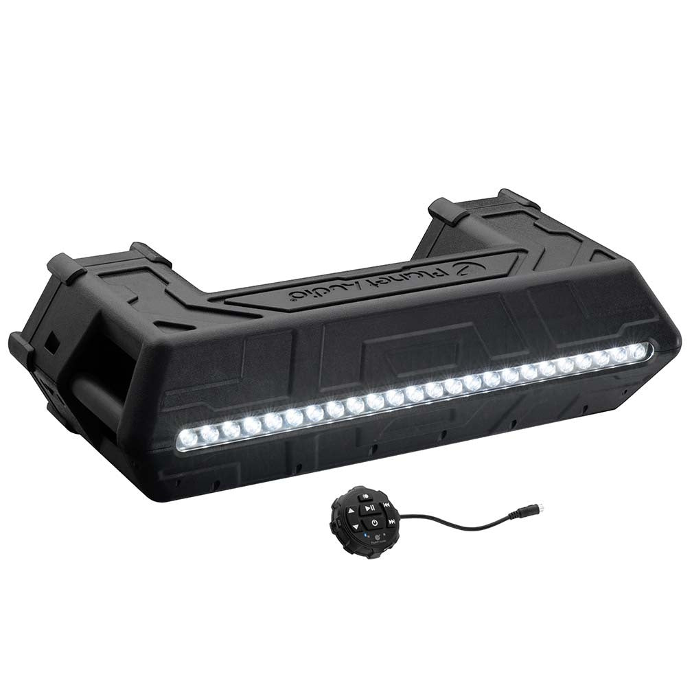 Planet Audio Off Road ATV Sound System 6.5" Marine Speakers Bluetooth RGB LED Bar