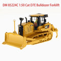 DM Diecast 1:50 Cat D7E Bulldozer Forklift Alloy Engineering Machinery Model 85224C Collection Souvenir Ornaments Toys Gift