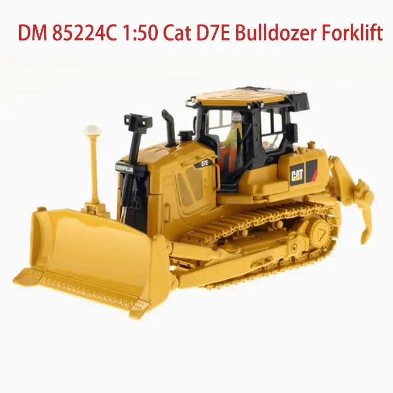 Diecast Cat D7E Bulldozer Model 1:50 Alloy Engineering Vehicle