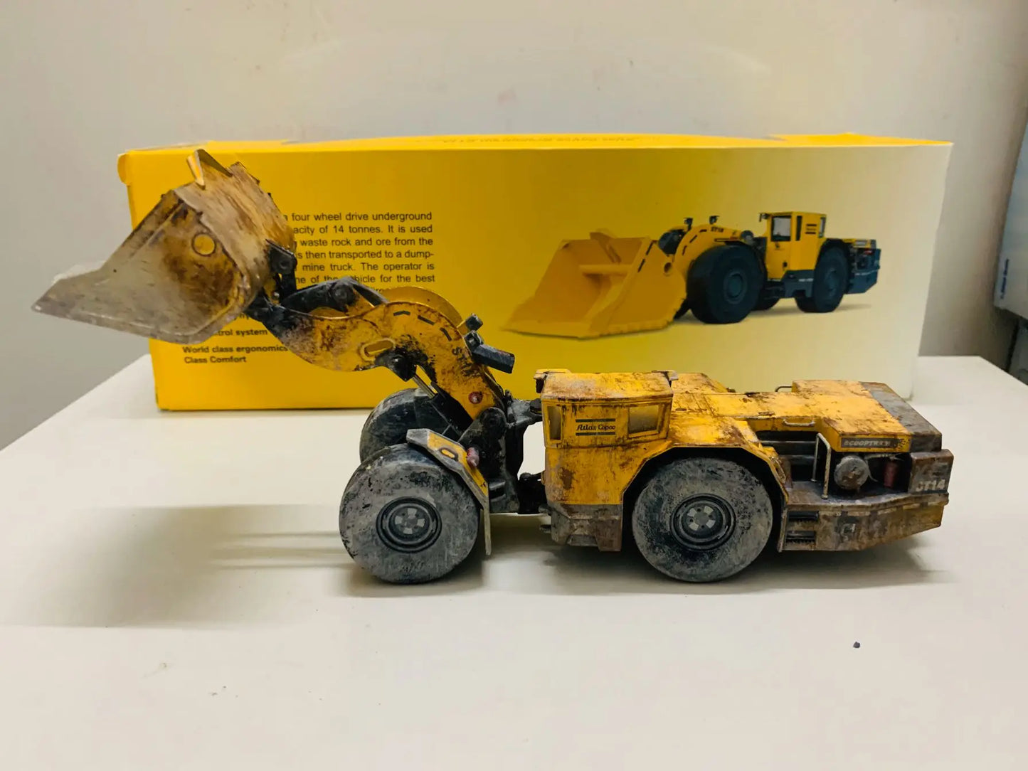Atlas Copco Scooptram ST14 diecast model