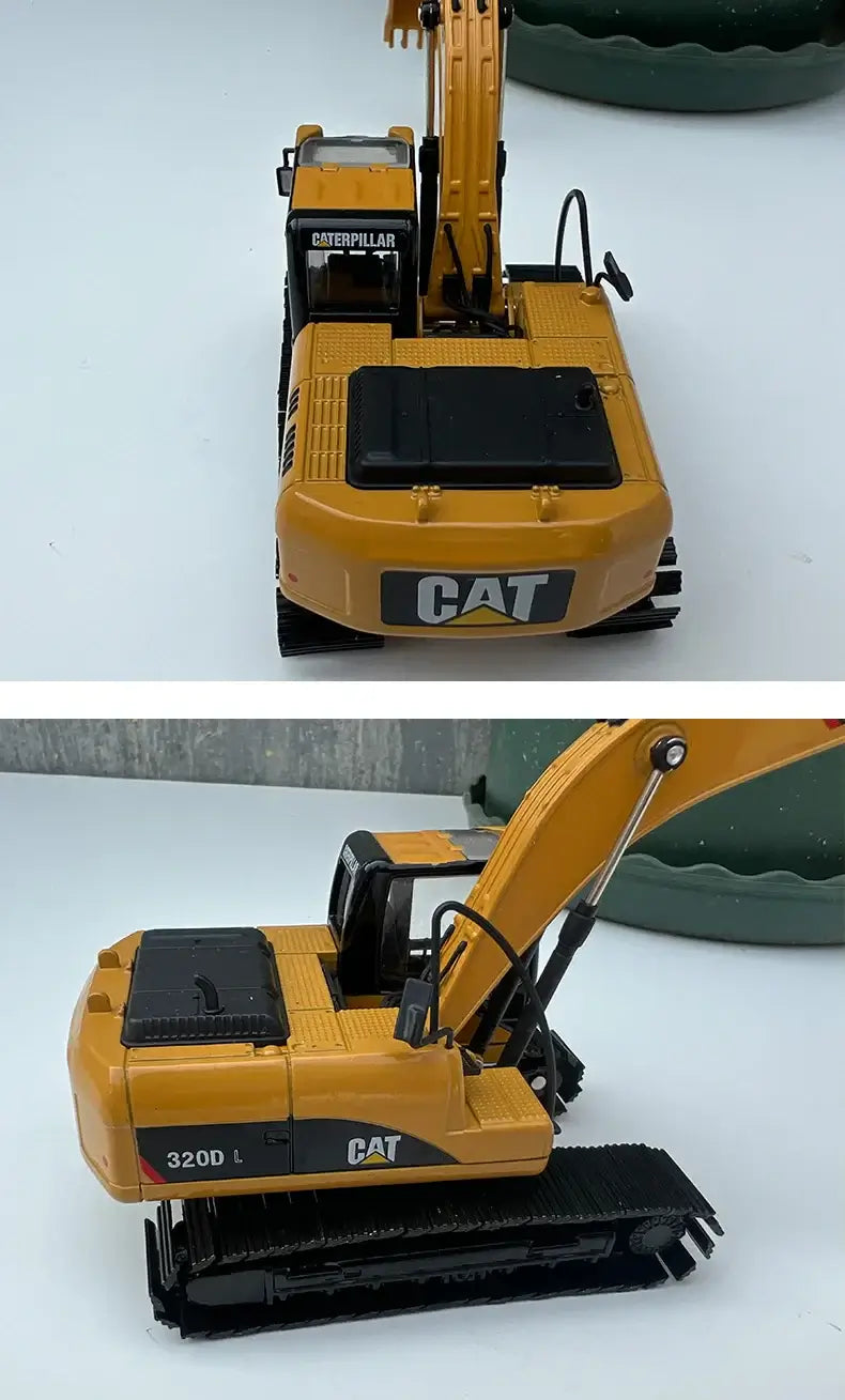 CAT 320D Excavator Model 1:50 Diecast Display