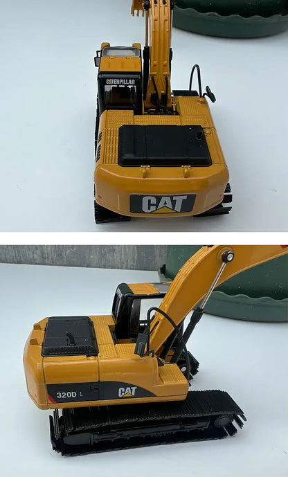 CAT 320D Excavator Model 1:50 Diecast Display