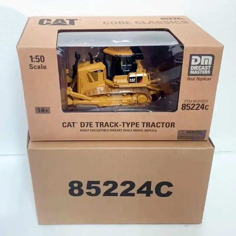 Diecast Cat D7E Bulldozer Model 1:50 Alloy Engineering Vehicle