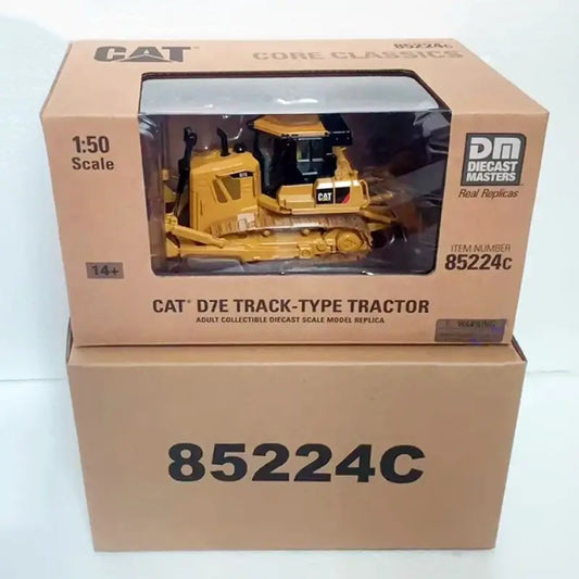 Diecast Cat D7E Bulldozer Model 1:50 Alloy Engineering Vehicle