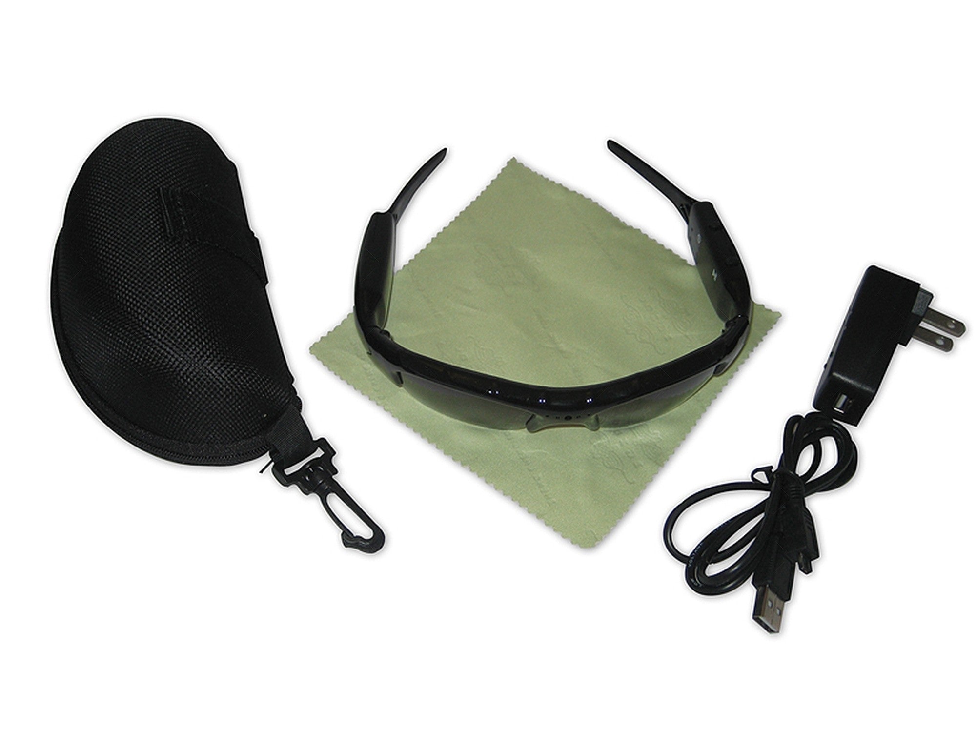 Spy Womens Sunglasses Camera Rechargeable Easy to Wear Sports Action Camcorder