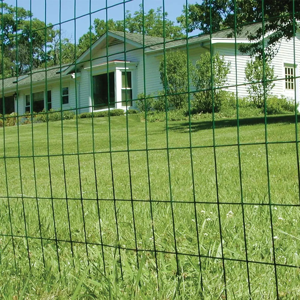 1x1 Inch Mesh Welded Wire Fence, 36in x 100ft, Galvanized Steel for Animal Enclosures and Garden Protection