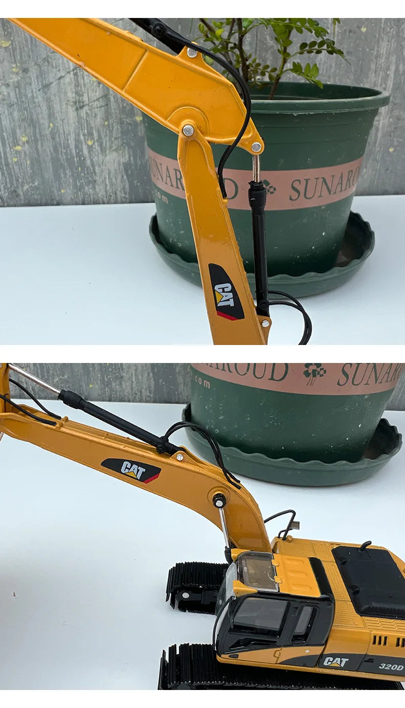 1:50 Original Scale Model,CAT 320D L HYDRAULIC EXCAVATOR,diecast model for collection and display