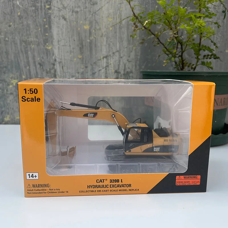 1:50 Original Scale Model,CAT 320D L HYDRAULIC EXCAVATOR,diecast model for collection and display