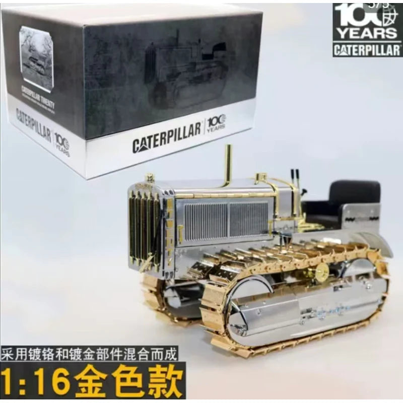 DM85760 1:16 CAT TWENTY Tractor Diecast Model Golden 100years  Toys