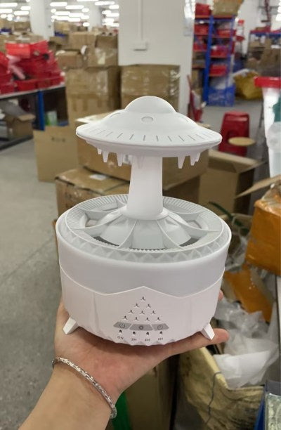 New UFO Raindrop Humidifier Water Drop Air Humidifier USB Aromatherapy Essential
