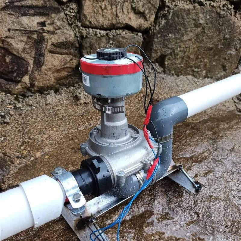Micro Hydroelectric Generator 500 Watts 50hz 220 Volts High Power With Monitorin