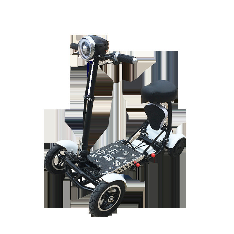 Cyungbok Folding Mini Four-wheel Adult Electric Bicycle Transport Scooter For Th